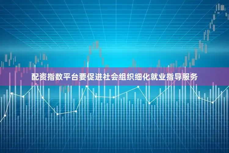 配资指数平台要促进社会组织细化就业指导服务